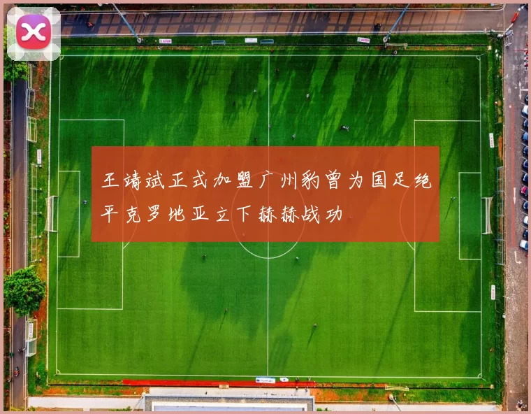 王靖斌正式加盟广州豹曾为国足绝平克罗地亚立下赫赫战功